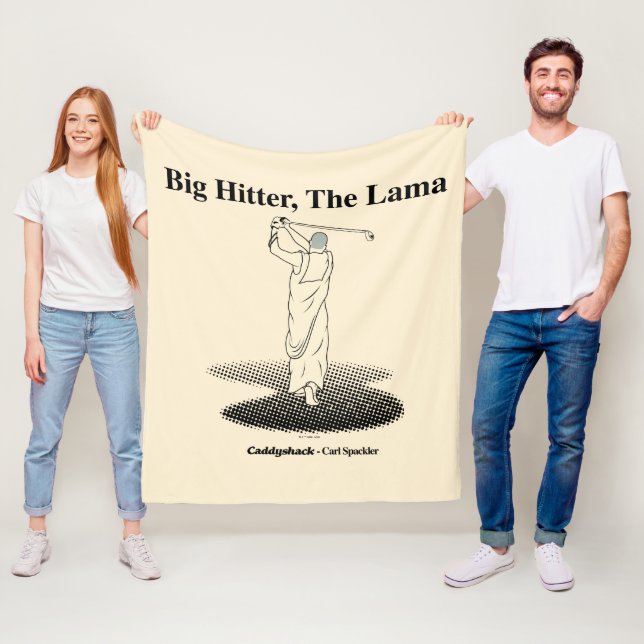 Caddyshack | Big Hitter, The Lama Fleece Blanket (In Situ)