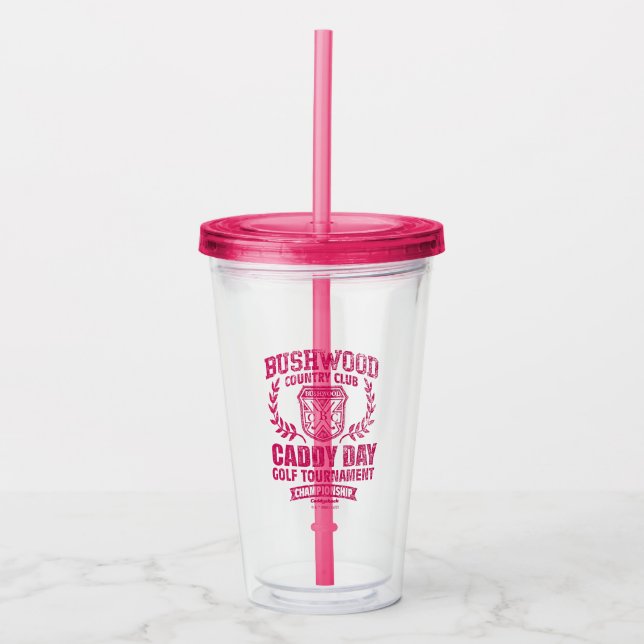 Caddyshack | Bushwood Country Club Caddy Day Golf Acrylic Tumbler (Front)