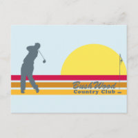 Caddyshack | Bushwood Country Club Sunrise