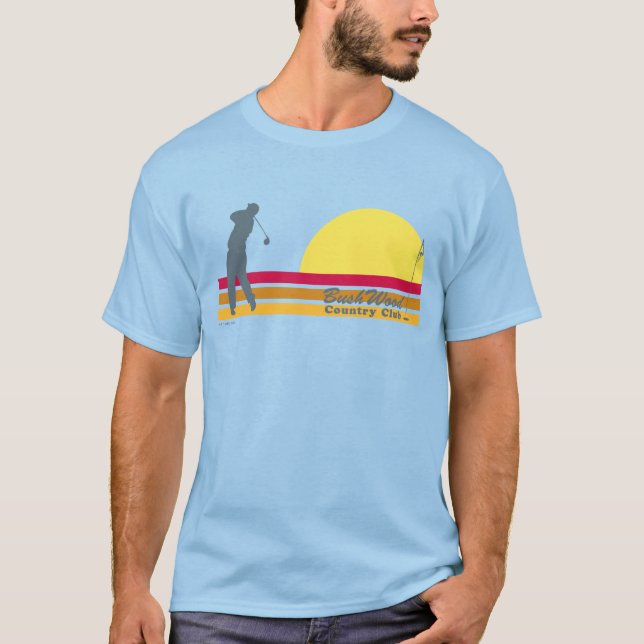 Caddyshack | Bushwood Country Club Sunrise T-Shirt (Front)