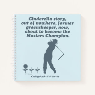 Caddyshack   Cindrella Story Notebook