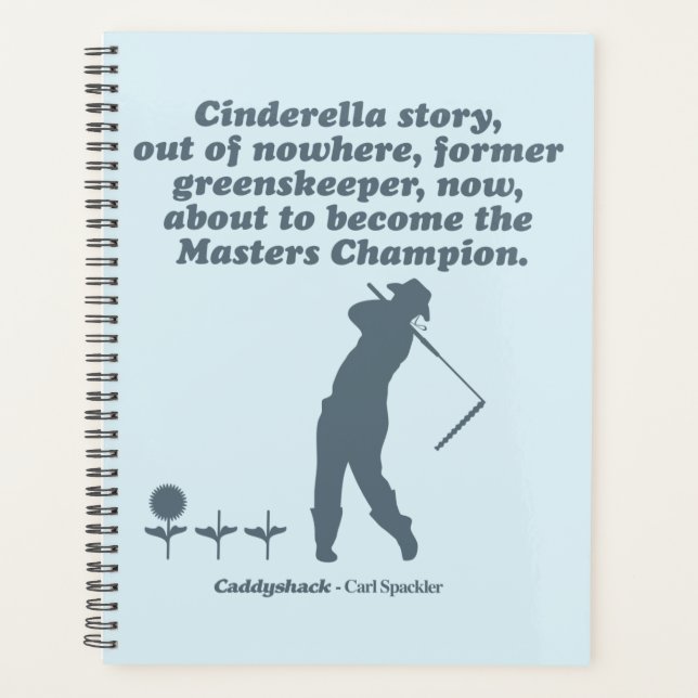 Caddyshack | Cindrella Story Planner (Front)