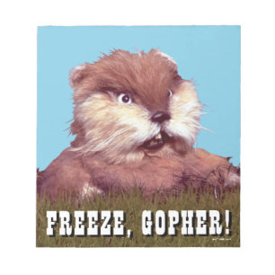 Caddyshack   Freeze, Gopher! Notepad