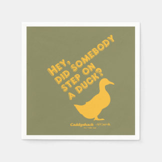 Caddyshack | Hey, Did Someone Step On A Duck? Napkin