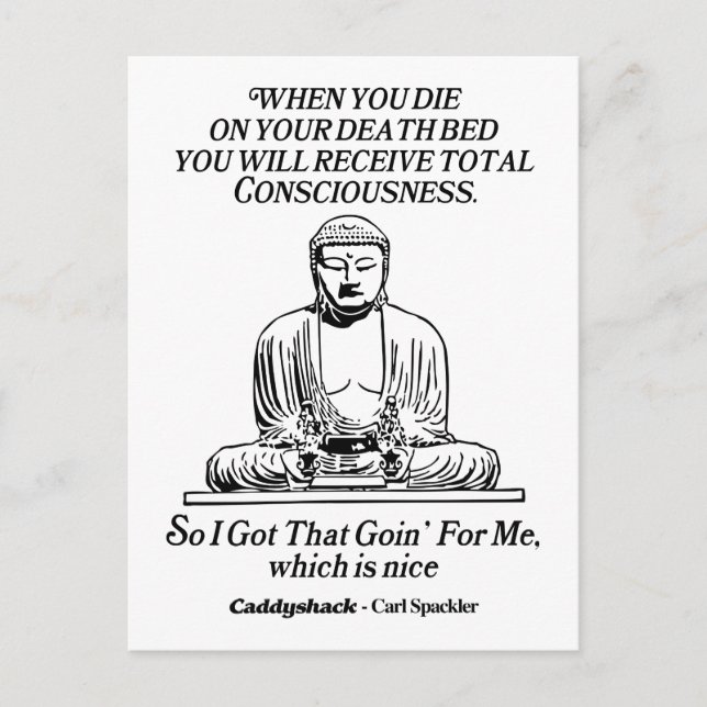 Caddyshack I Got That Going For Me Postcard (Front)