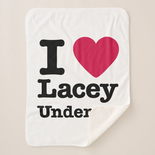 Caddyshack | I Love Lacey Underall Sherpa Blanket (Front)
