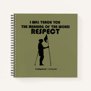 Caddyshack   I Will Teach You The Meaning Of The W Notebook