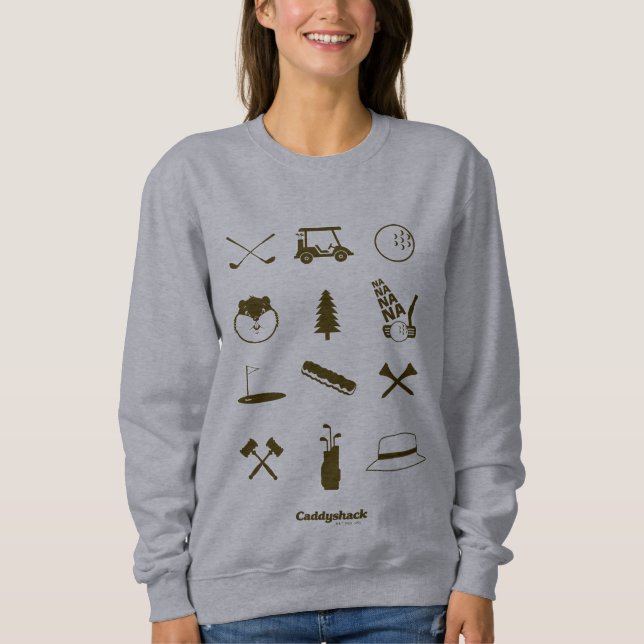 Caddyshack Icons Sweatshirt (Front)