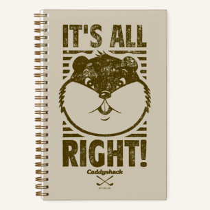 Caddyshack   It's All Right! Notebook