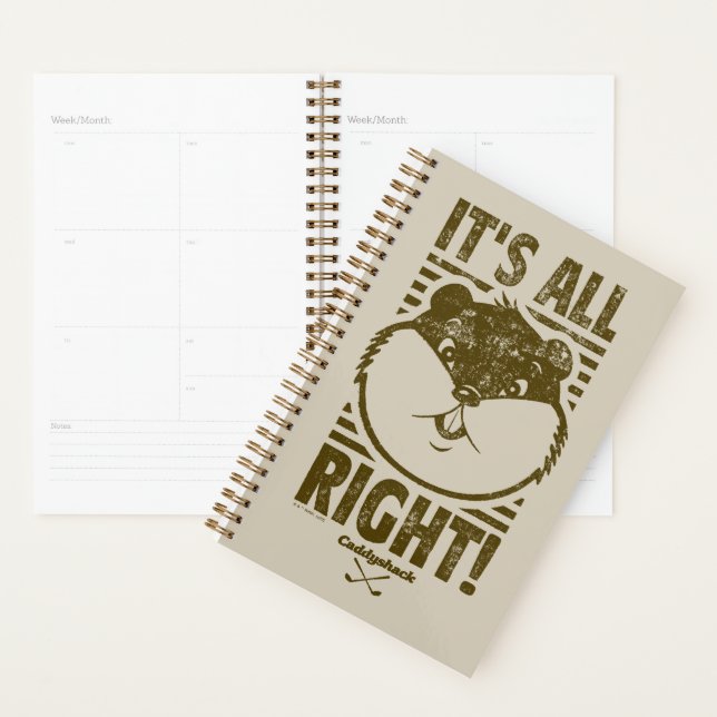 Caddyshack | It's All Right! Planner (Display)