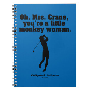 Caddyshack   Oh Mrs. Crane Notebook