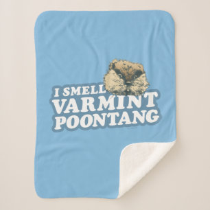 Caddyshack   Smell Varmint Poontang Sherpa Blanket