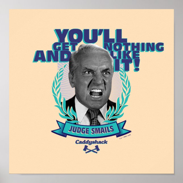 Caddyshack | You'll Get Nothing and Like It Poster (Front)