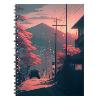 Caderno capa aesthetic, Lo-fi Notebook
