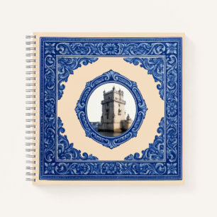 Caderno Espiral "Torre de Belém": Alma de Lisboa Notebook