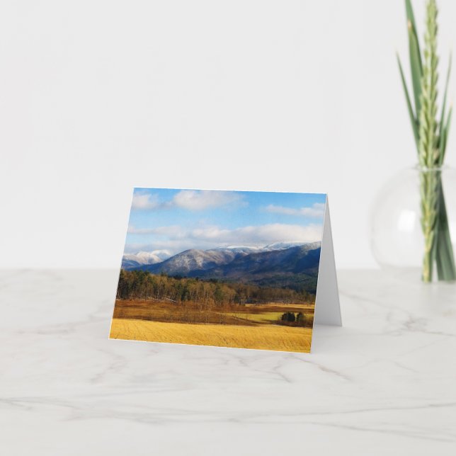 Cades Cove Great Smoky Mountains Notecard (Front)