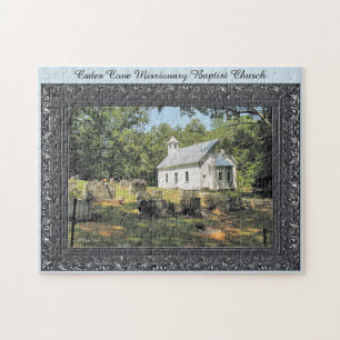 Cades Cove Missionary Baptist Church Jigsaw Puzzle