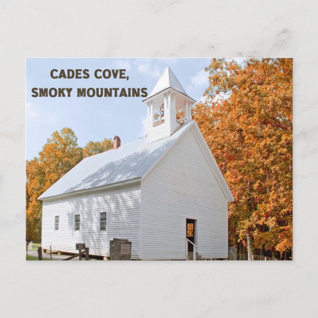 CADES COVE Postcard Souvenir (Front)