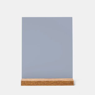 Cadet blue (Crayola) (solid color)   Acrylic Sign