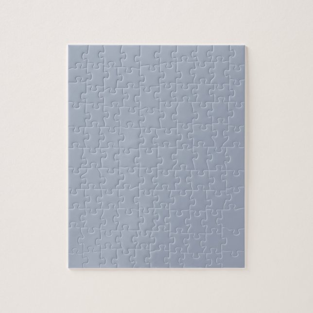 Cadet blue (Crayola) (solid colour)   Jigsaw Puzzle (Vertical)