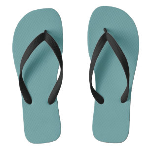 Cadet blue (solid color) jandals