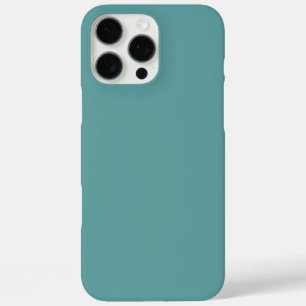 Cadet blue (solid colour) iPhone 16 pro max case