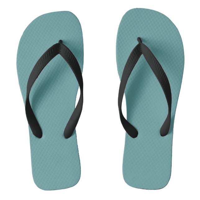 Cadet blue (solid colour)   jandals (Footbed)