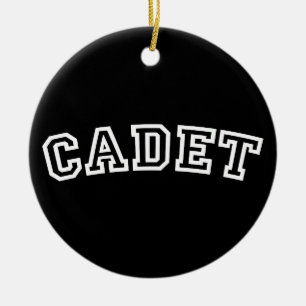 CADET CERAMIC TREE DECORATION