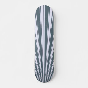 Cadet Colour Stripe Funky Pattern Skateboard