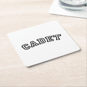 CADET SQUARE PAPER COASTER