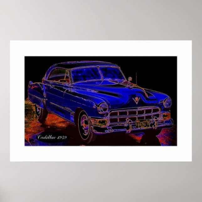 Cadillac 1949 poster (Front)