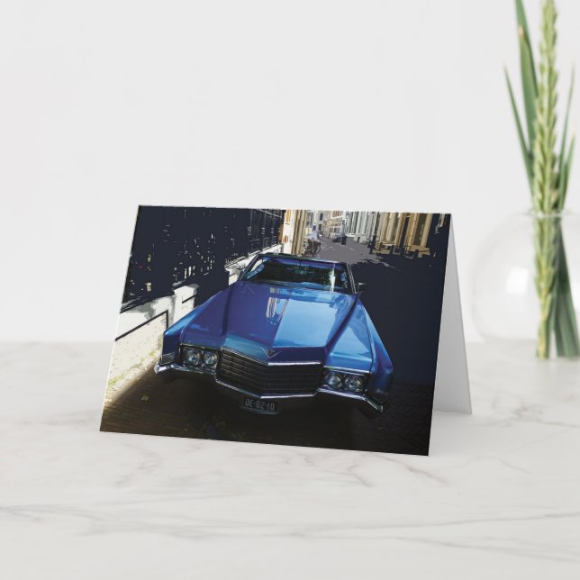 Cadillac Birthday card (Front)