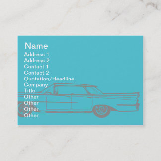 Cadillac - Chubby Business Card