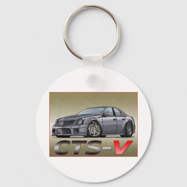 Cadillac CTS_V Key Ring (Front)