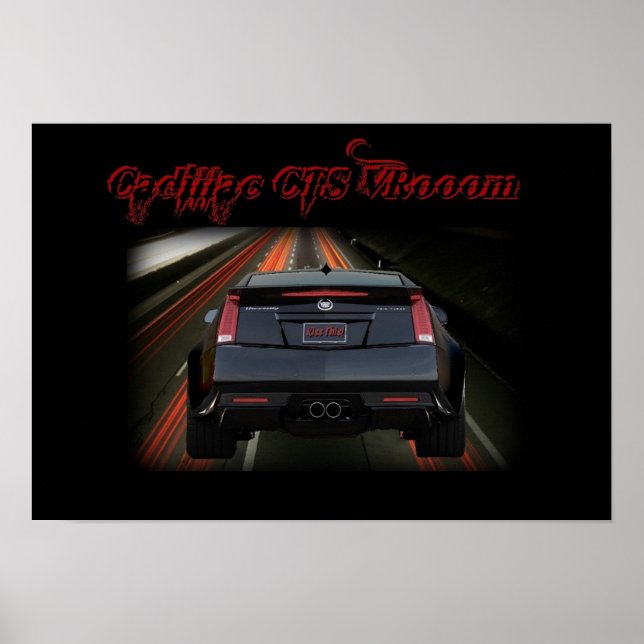 Cadillac CTS VR - Kiss This! Poster (Front)