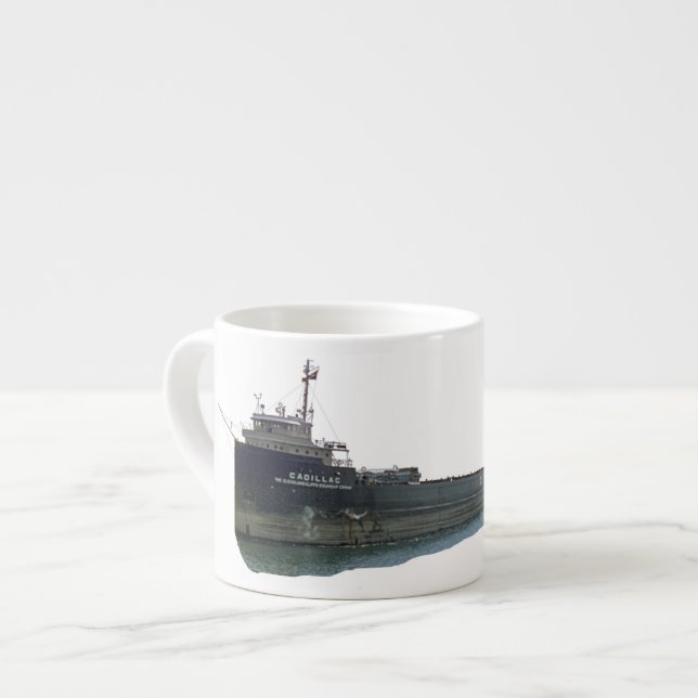 Cadillac espresso mug (Front Left)