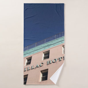 CADILLAC HOTEL BUILDING BATH TOWEL