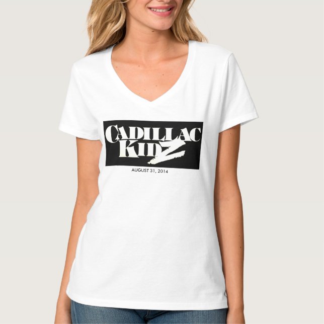 CADILLAC KIDZ August 31, 2014 / women T-Shirt (Front)