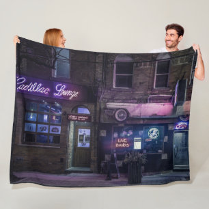 CADILLAC LOUNGE FLEECE BLANKET