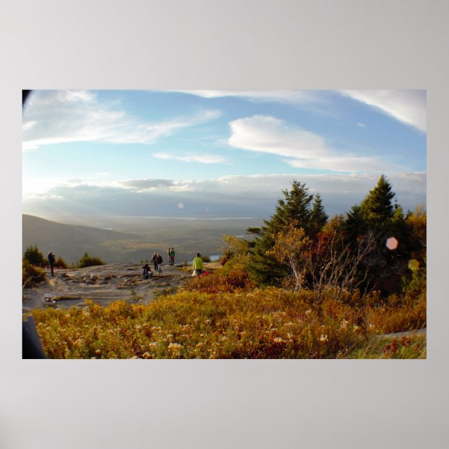 Cadillac Mountain Acadia National Park Poster (Front)