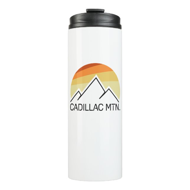 Cadillac Mountain Retro Thermal Tumbler (Front)