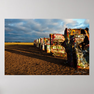 Cadillac Ranch I Poster