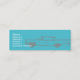 Cadillac - Skinny Mini Business Card