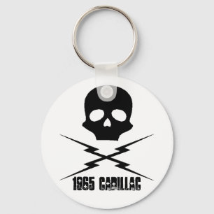 Cadillac Skull Key Chain