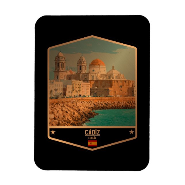 Cádiz Magnet (Vertical)