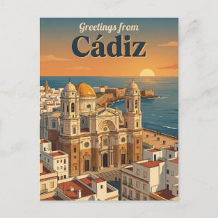 Cádiz Spain Postcard