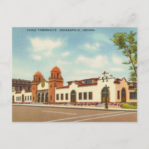 Cadle Tabernacle, Indianapolis, Indiana Postcard
