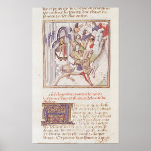 Cadmus, founder of Thebes Poster