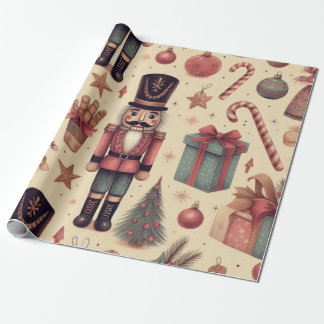 Cadopter Christmas nut Wrapping Paper