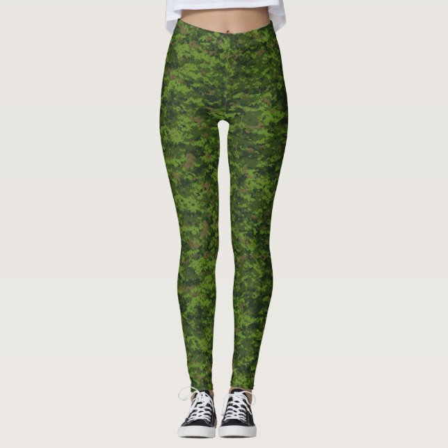 CADPAT Canada Camo Leggings (Front)
